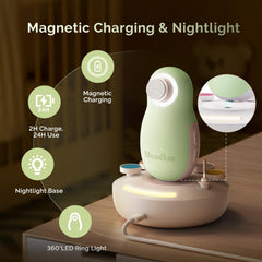 MelodySusie baby nail file night light provides safe nighttime visibility