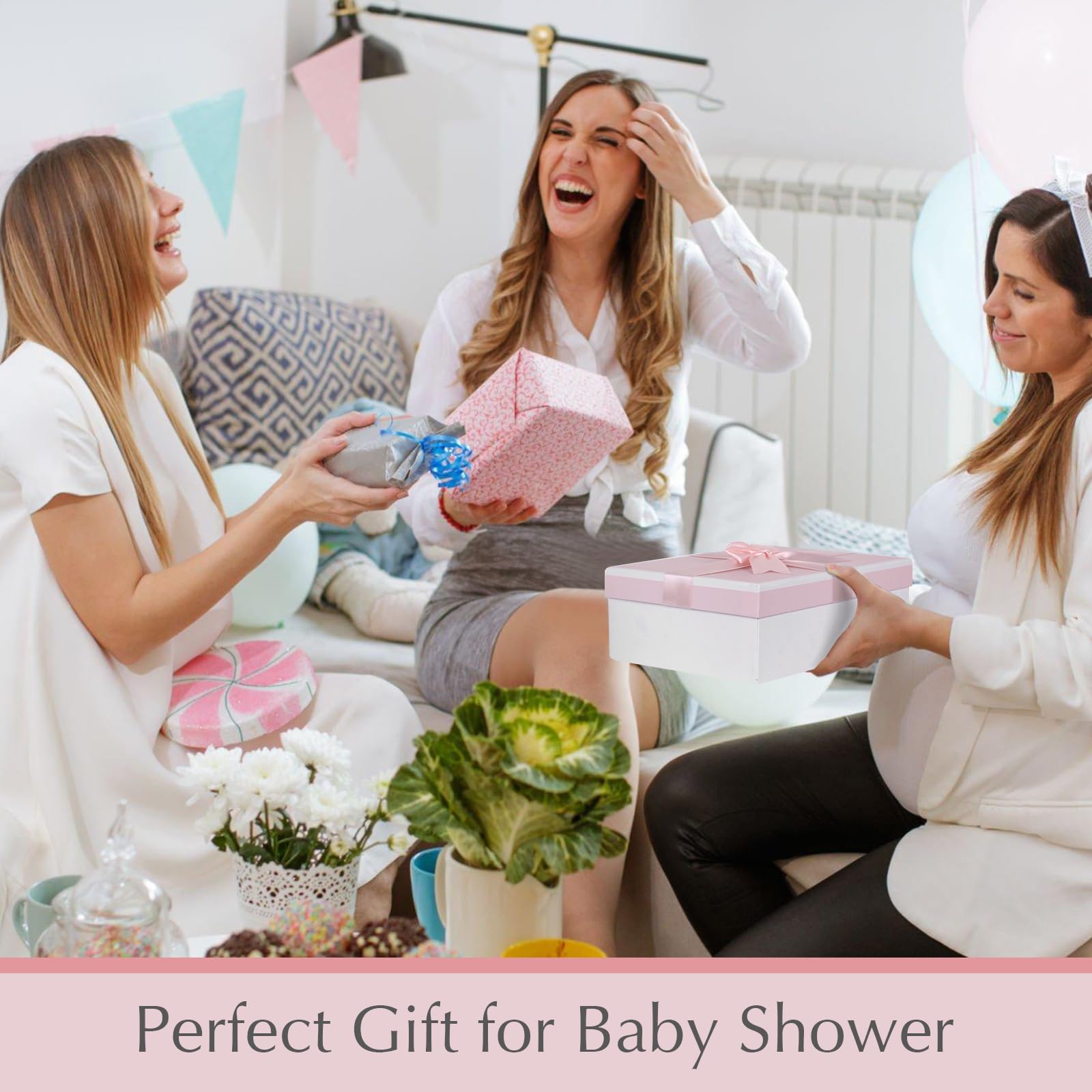 Meloom Deluxe greeting card personal note for baby shower