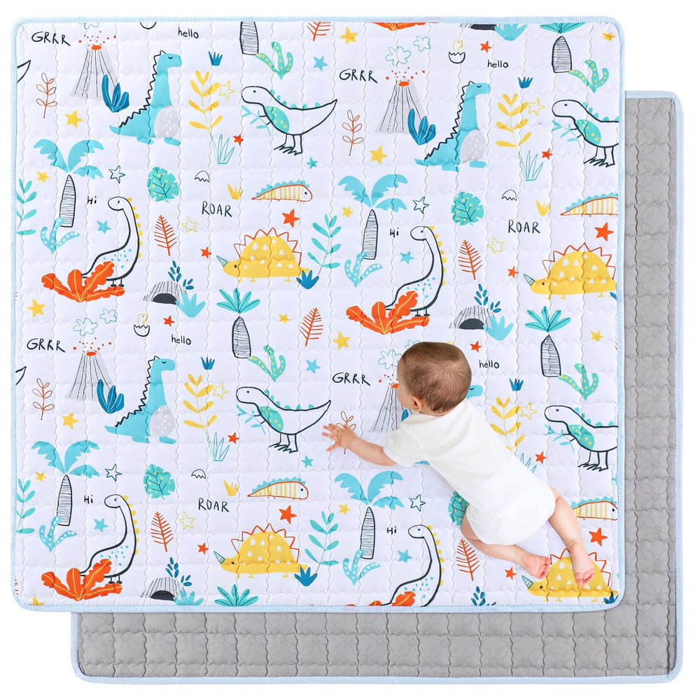 MEM Playpen Mat 50x50 cushioned surface for comfy crawling and play.