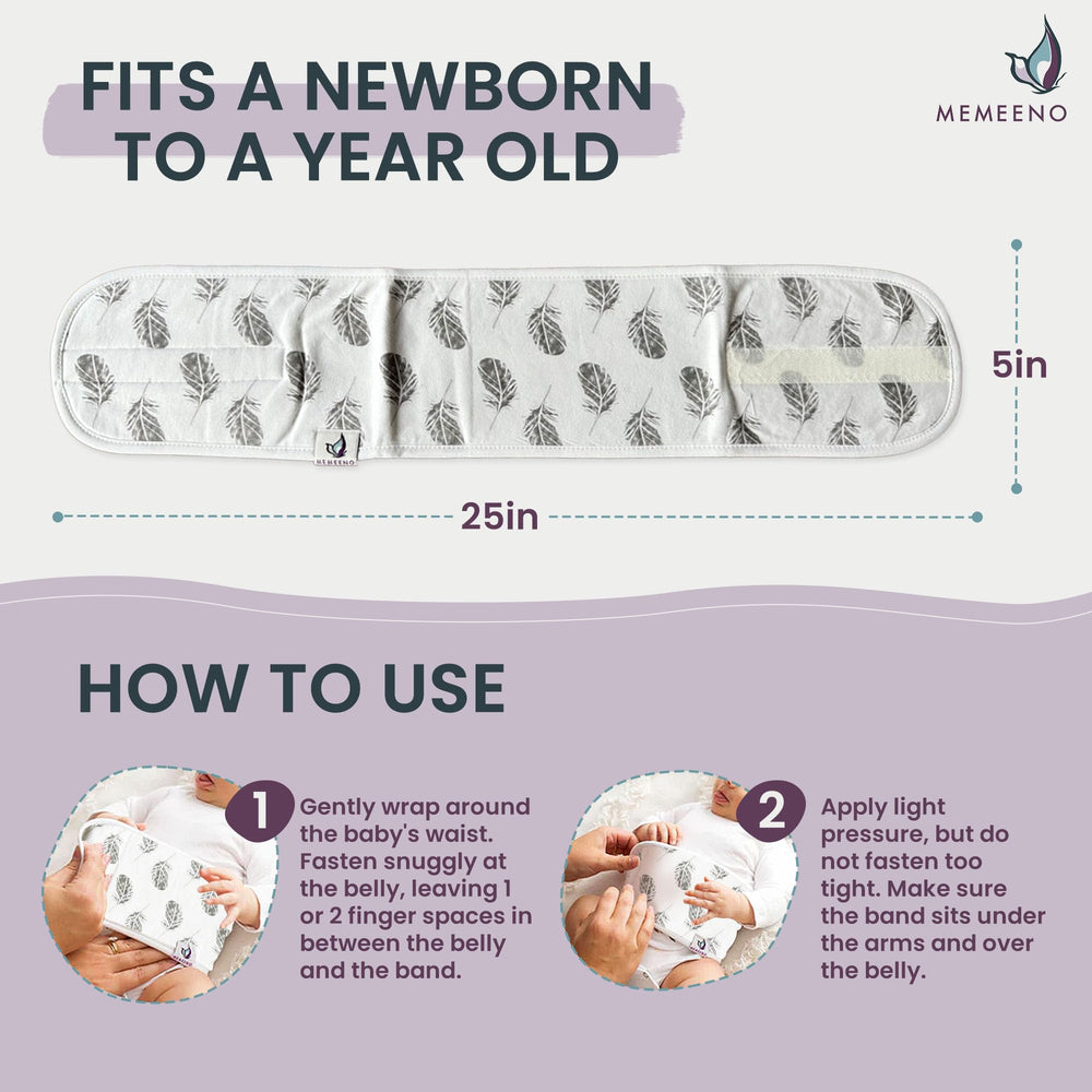 MEMEENO award-winning belly band highlights sustainable organic cotton.