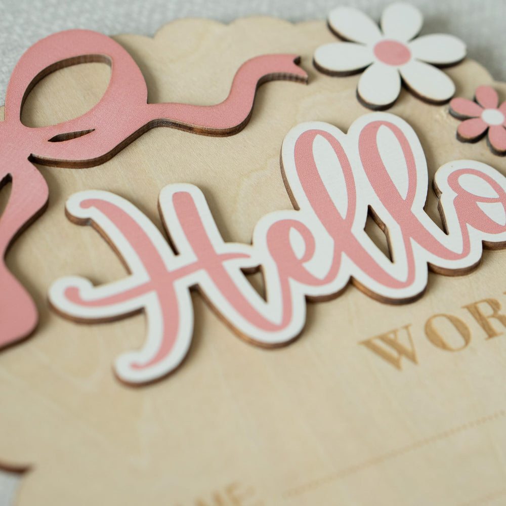 MEMOLEBIA Gift idea for new parents, thoughtful birth announcement.