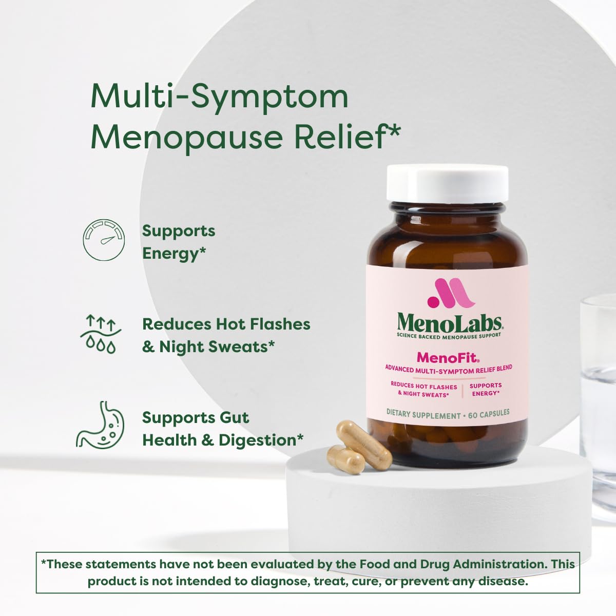 MENOLABS MenoFit label-info emphasizes 28 ingredients and quality manufacturing