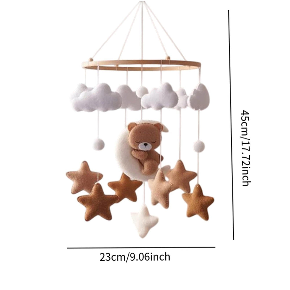 Menolana Baby Mobile hanging crib decor above the crib area