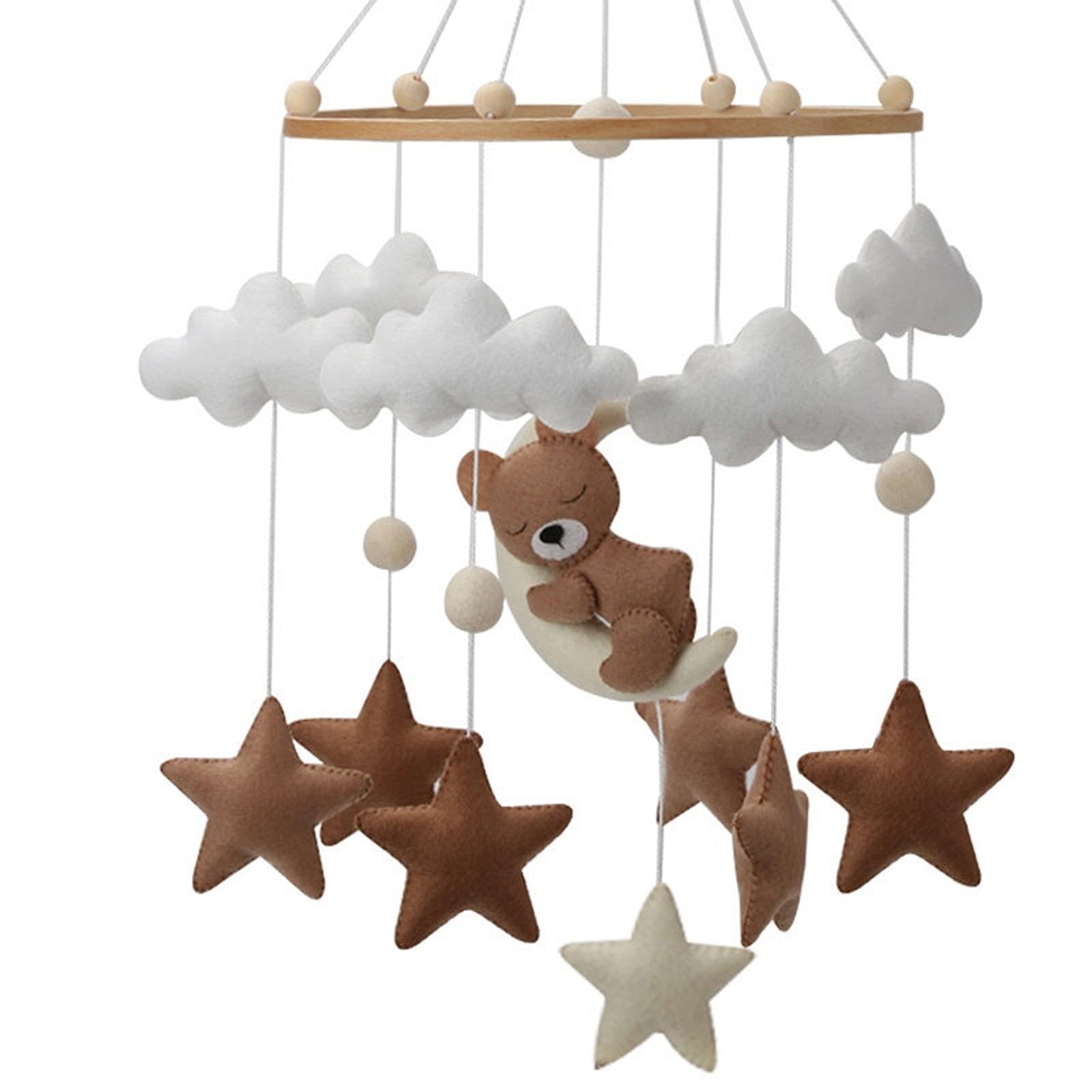 Menolana Baby Mobile Nordic sensory toy combines style and play