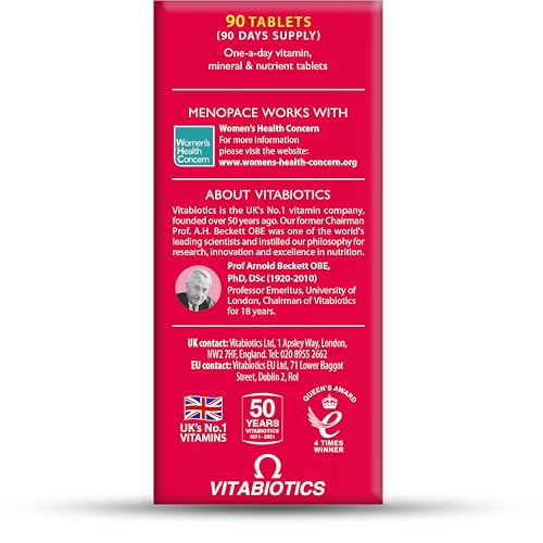 Menopace Original label detail zoom highlighting trusted vegetarian-friendly formulation