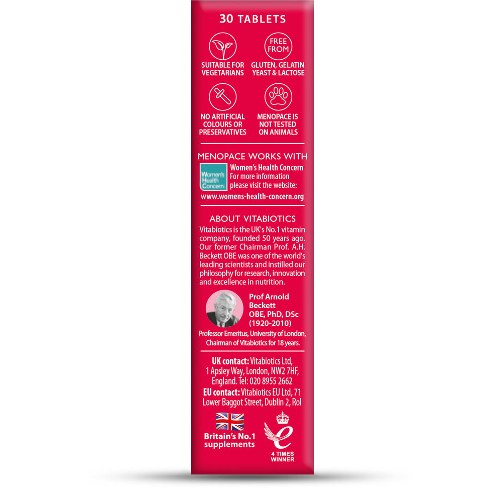 Inside packaging view showing blister tablets and branding