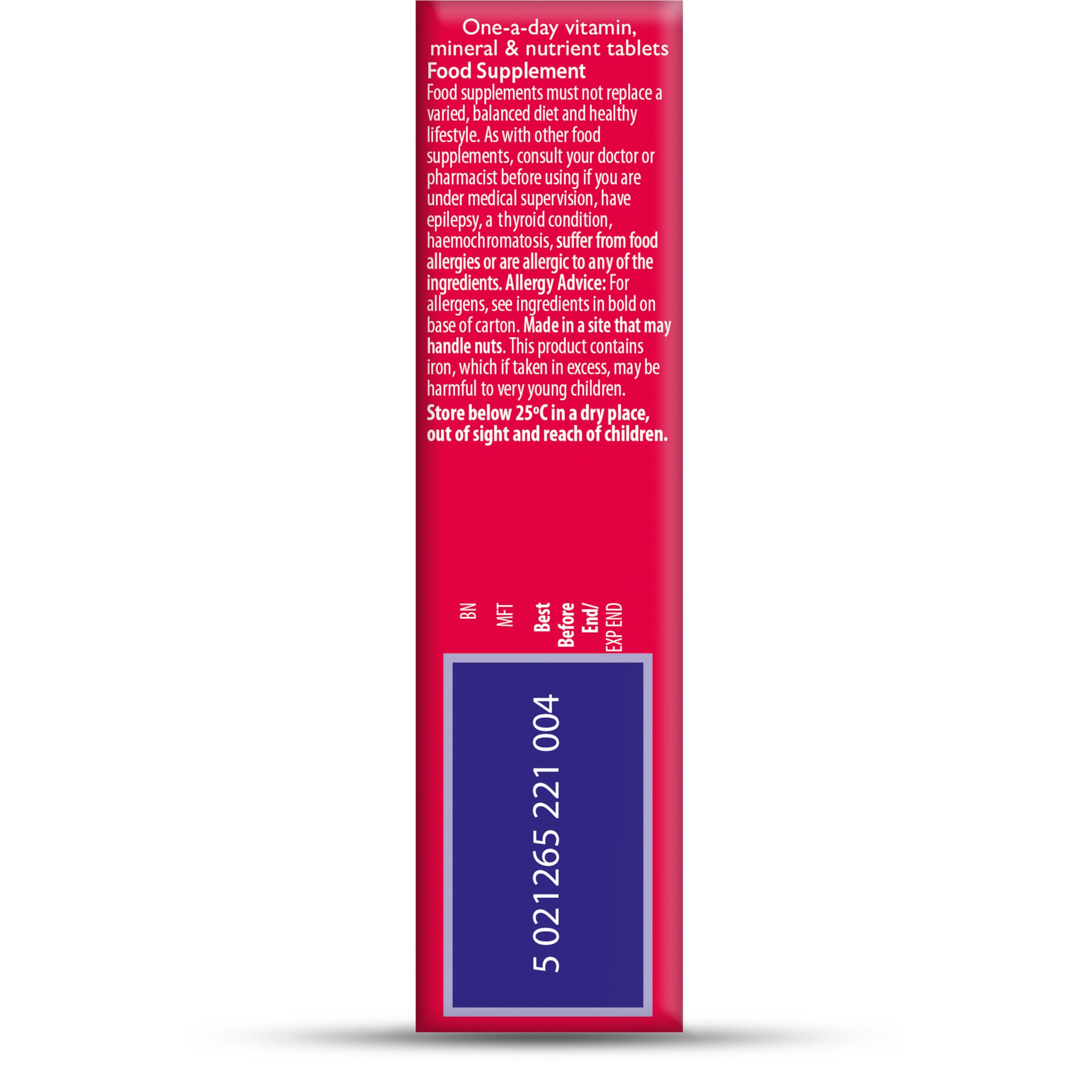 Daily dose visual of Menopace tablets for routine use