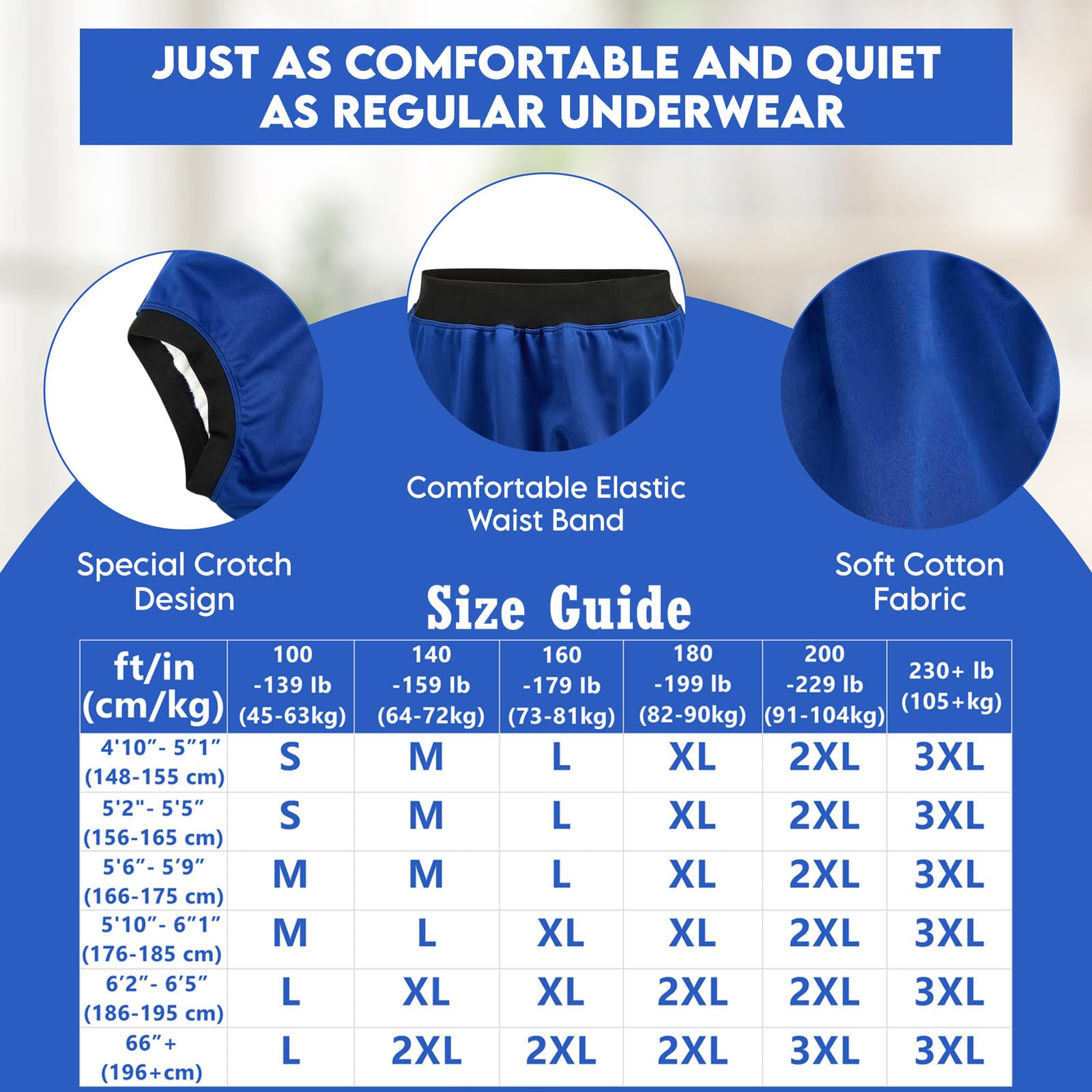 Menpol high-waist band keeps coverage secure and comfortable.