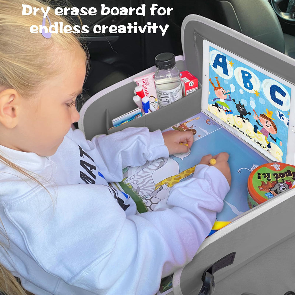 MENZOKE detachable strap keeps the tray steady on the lap.