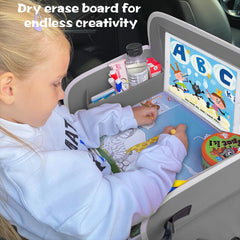 MENZOKE detachable strap keeps the tray steady on the lap.