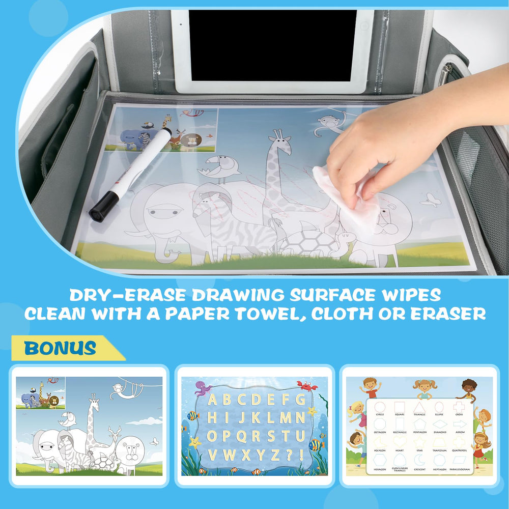 MENZOKE Travel Tray cup holder keeps drinks secure during road trips