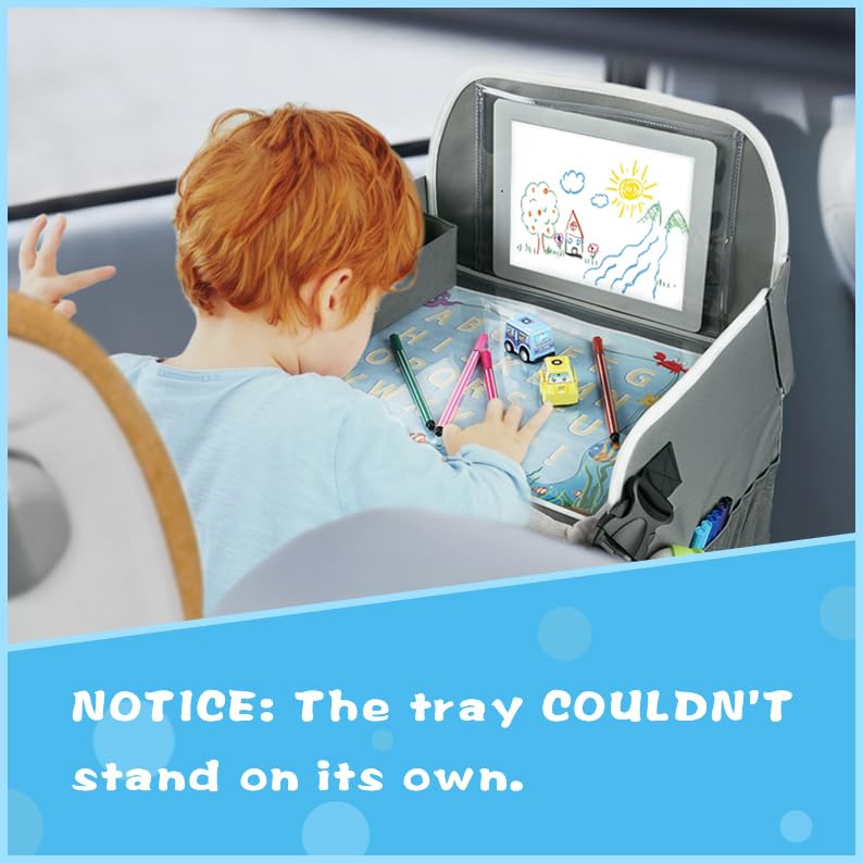 MENZOKE Travel Tray raised edge prevents items from falling