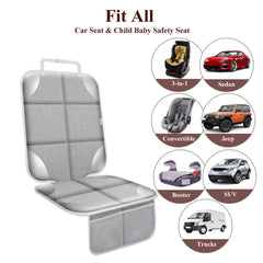 Meolsaek anti-slip backing keeps the protector in place while driving