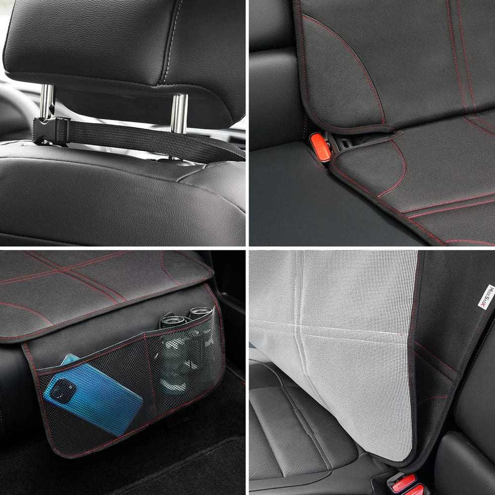 Meolsaek car seat protector doubles as a dog seat cover when needed.