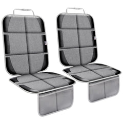 Meolsaek car seat protector with non-slip backing keeps seats secure