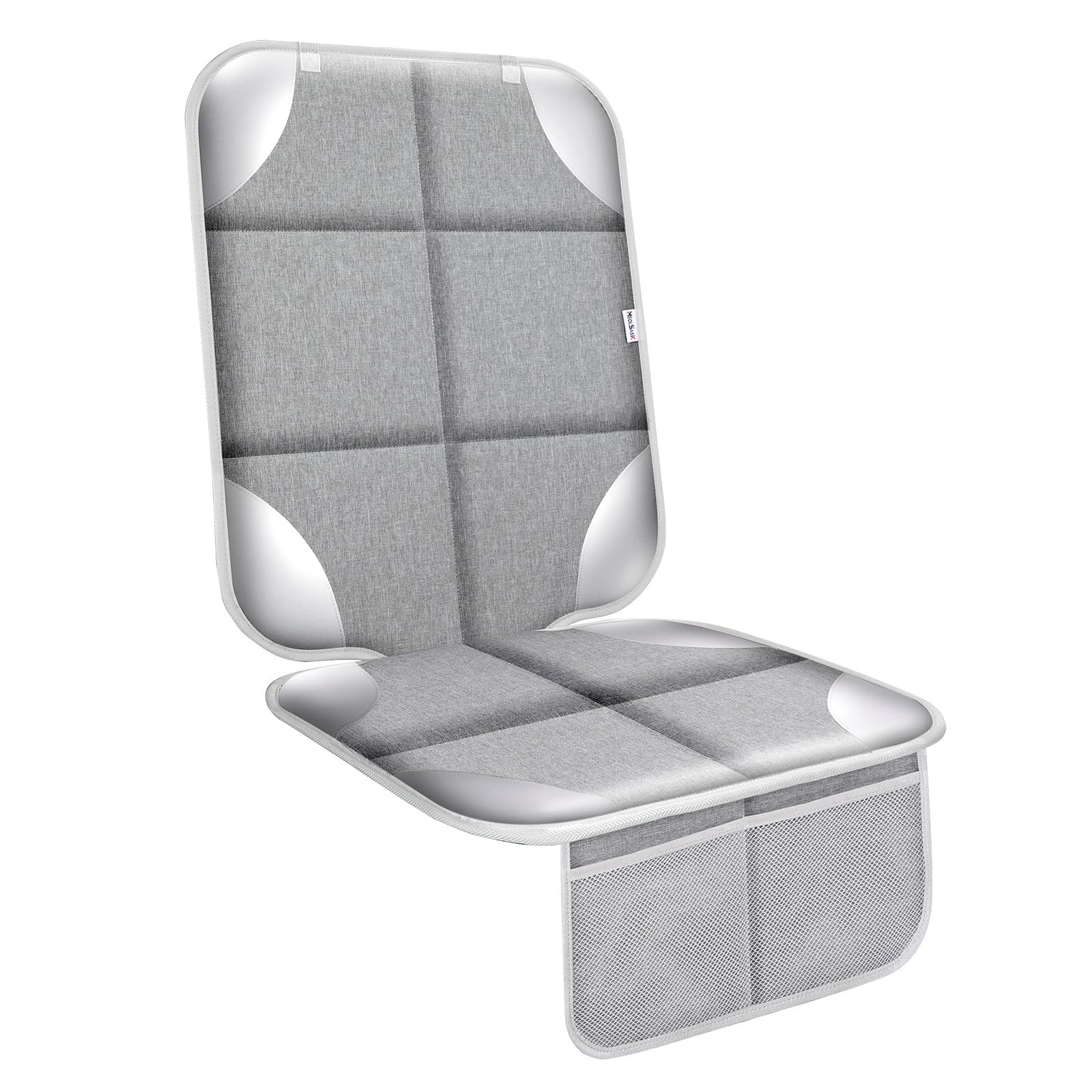 Meolsaek car seat protector under baby seat with non-slip backing prevents imprint and wear