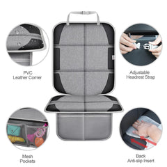 Meolsaek waterproof car seat protector protects leather seats from spills
