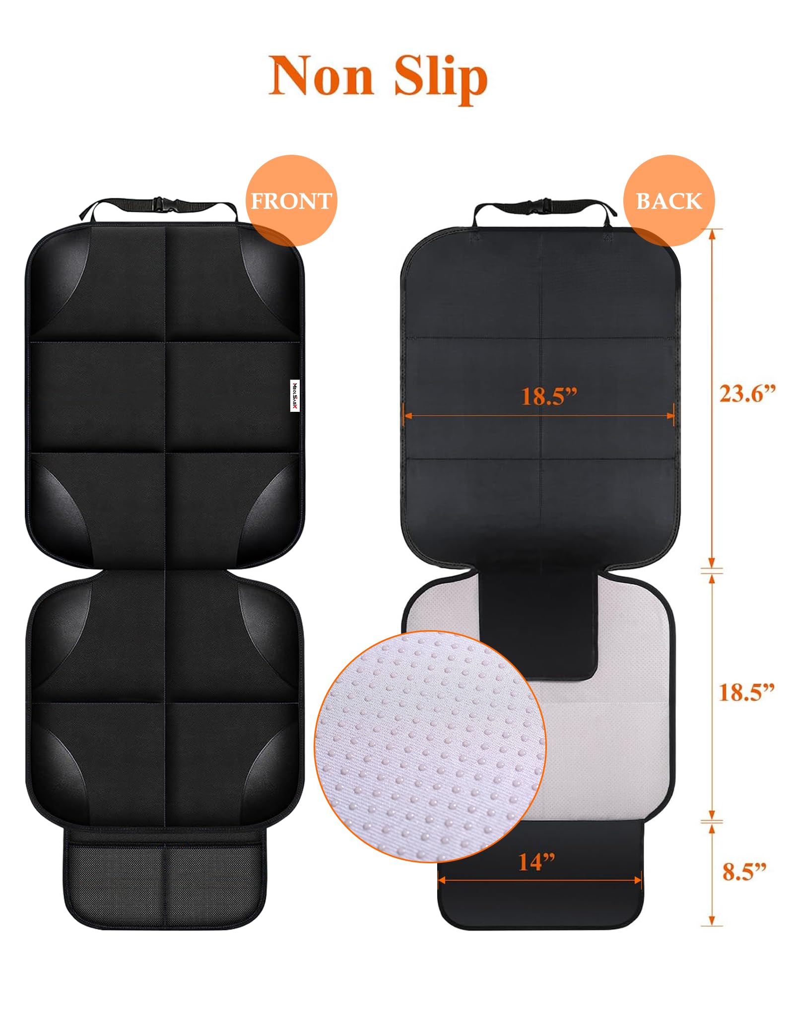 Meolsaek protector resists fading on light seats, keeping appearance fresh.
