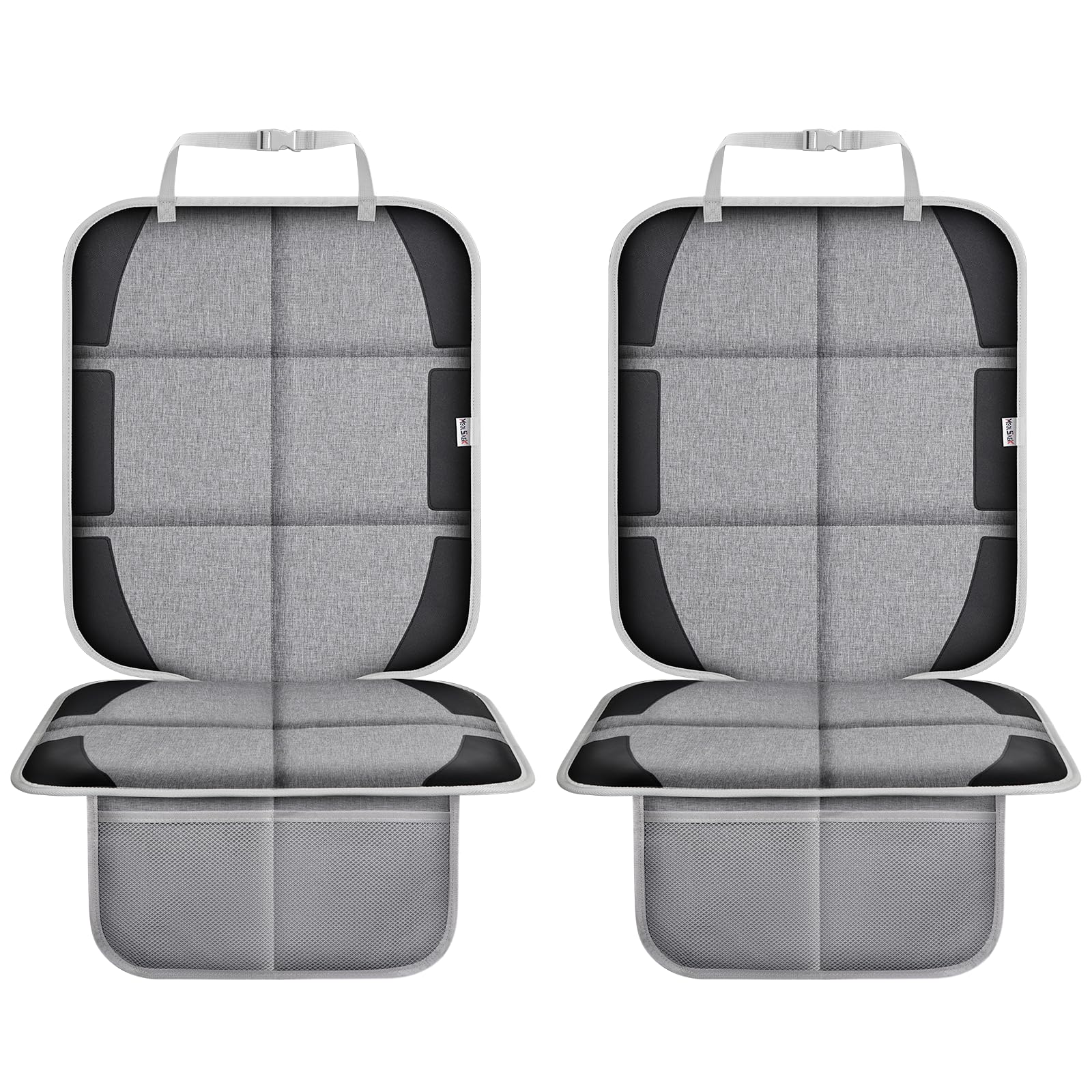 Gray and black Meolsaek protector safe for leather interiors