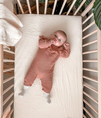 Meowcards bassinet sheet machine-washable for easy cleanup between uses.