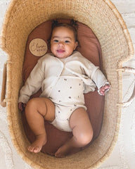 Meowcards bassinet sheet elastic-bottom keeps sheet in place for night-time comfort
