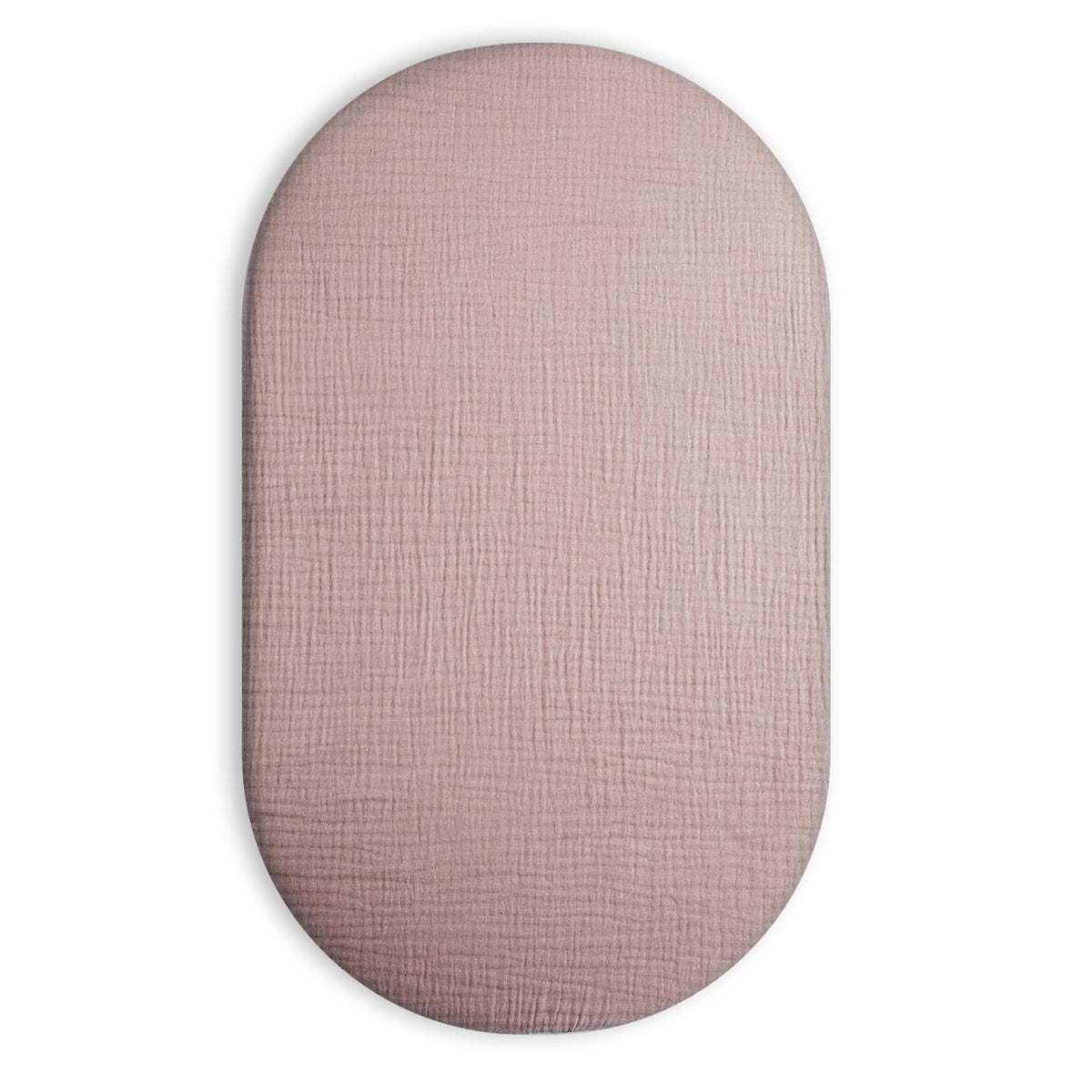 Meowcards bassinet sheet muslin rectangle fit creates a snug, breathable sleep space