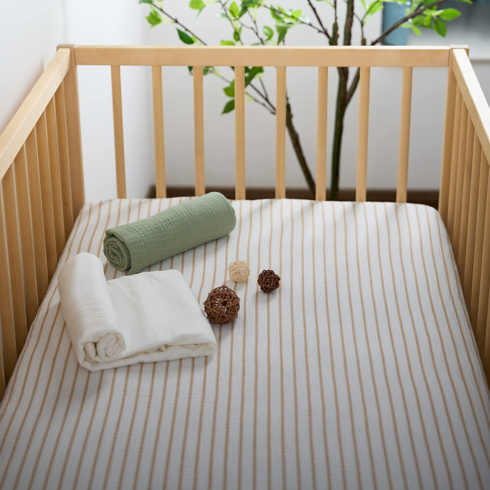 Meracorallo fitted sheet stays securely on the mattress during use