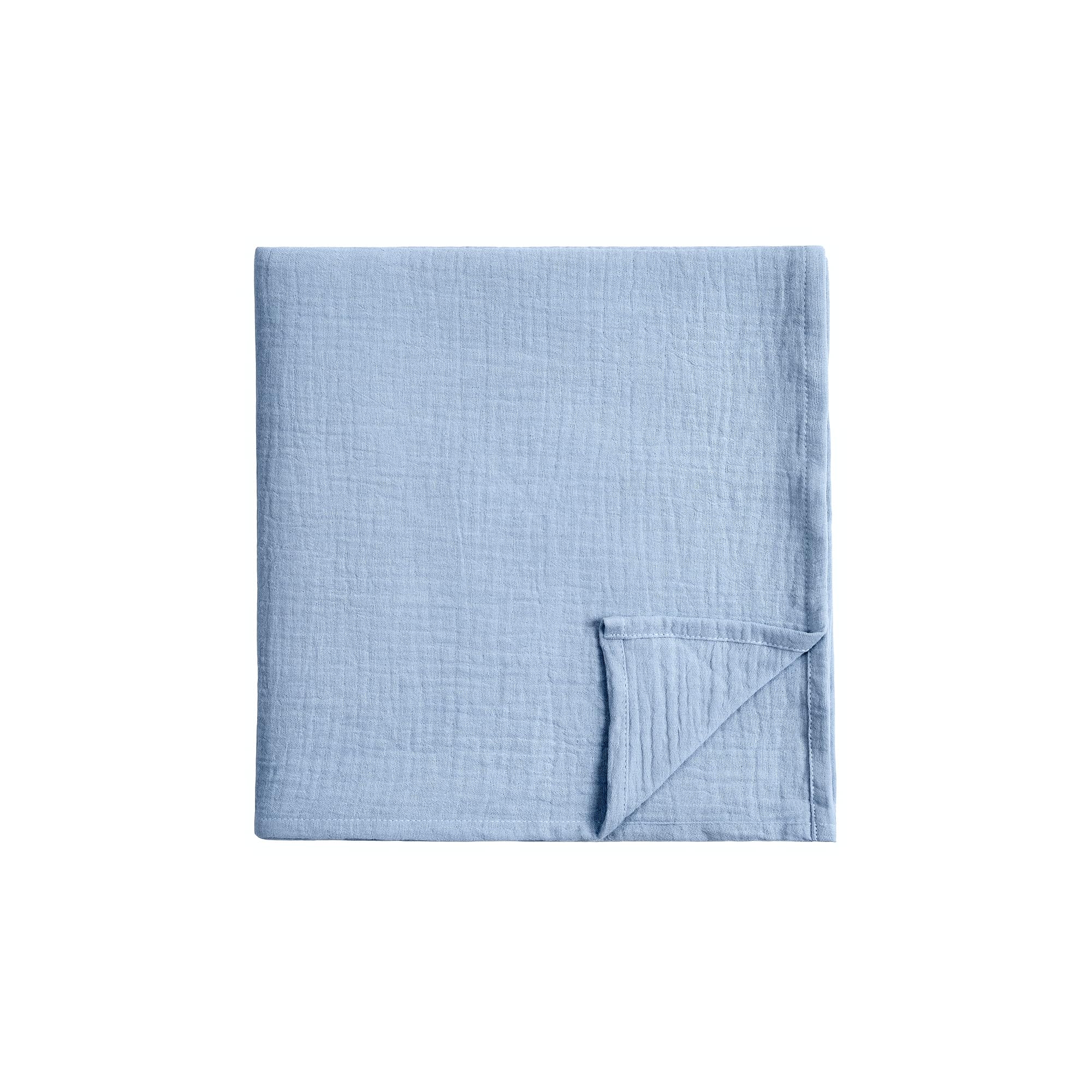 Meracorallo Muslin Swaddle Blanket soft fabric close-up for sensitive baby skin.