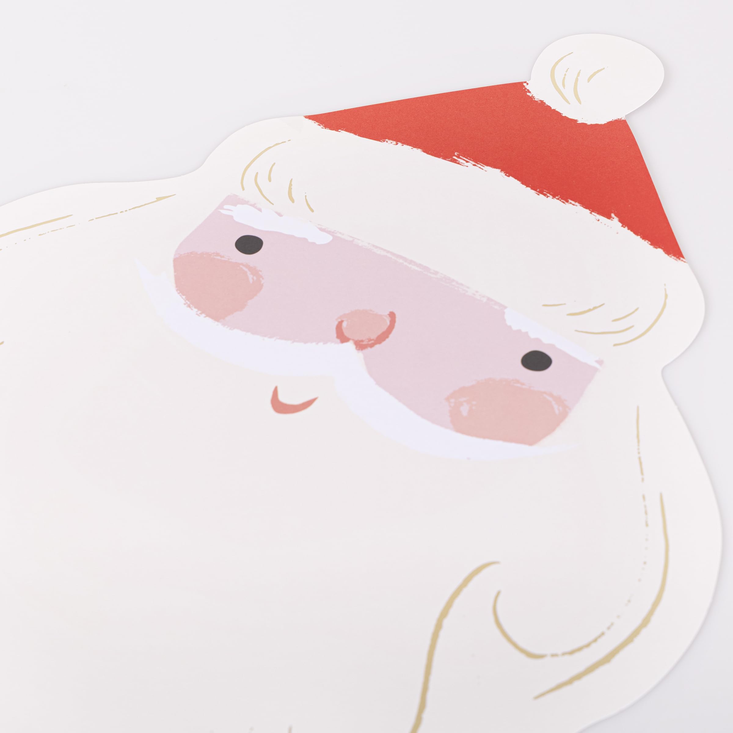 Meri Meri Christmas placemats with gold foil detail for an elegant table look