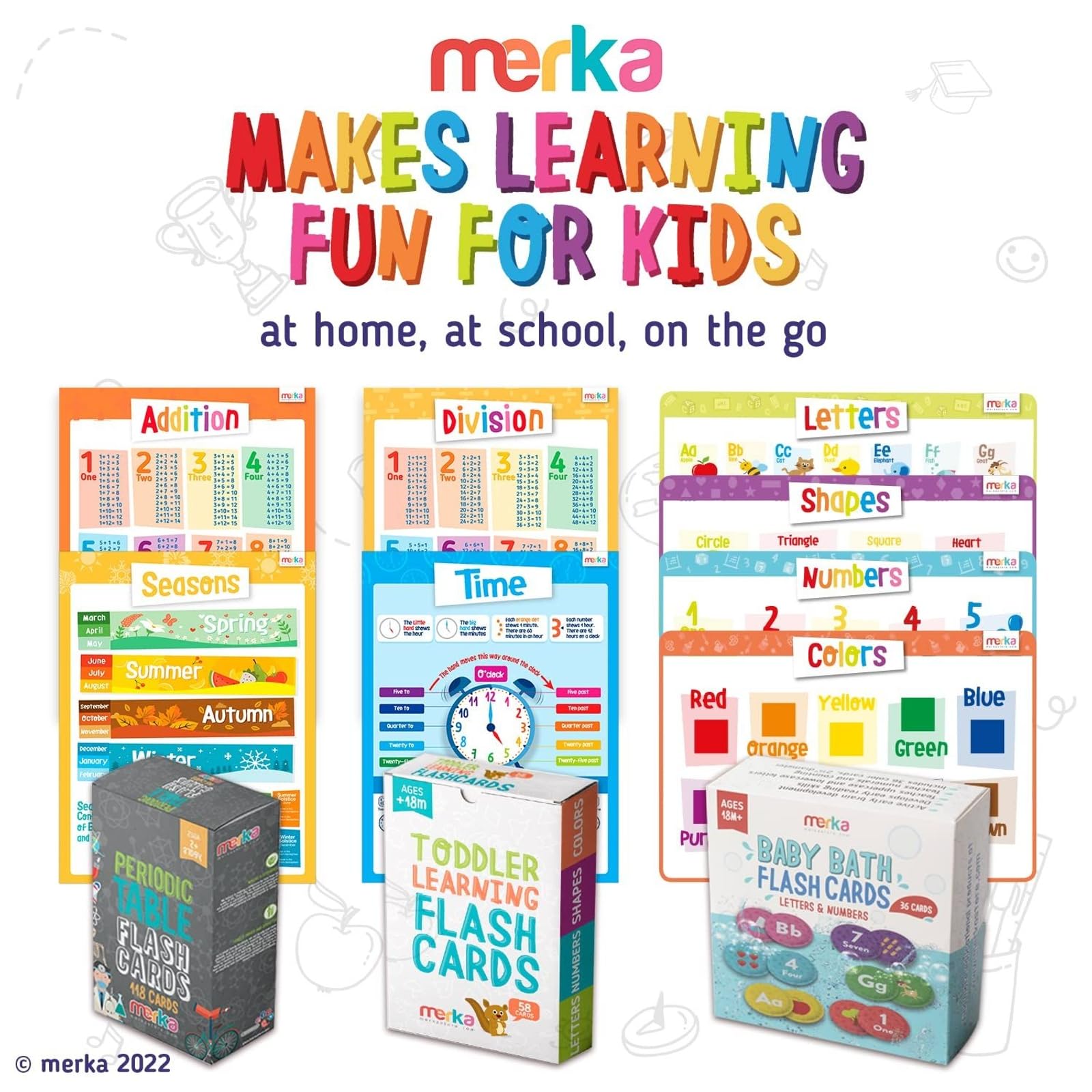 Merka 2-pack gives reusable dining mats for busy families.