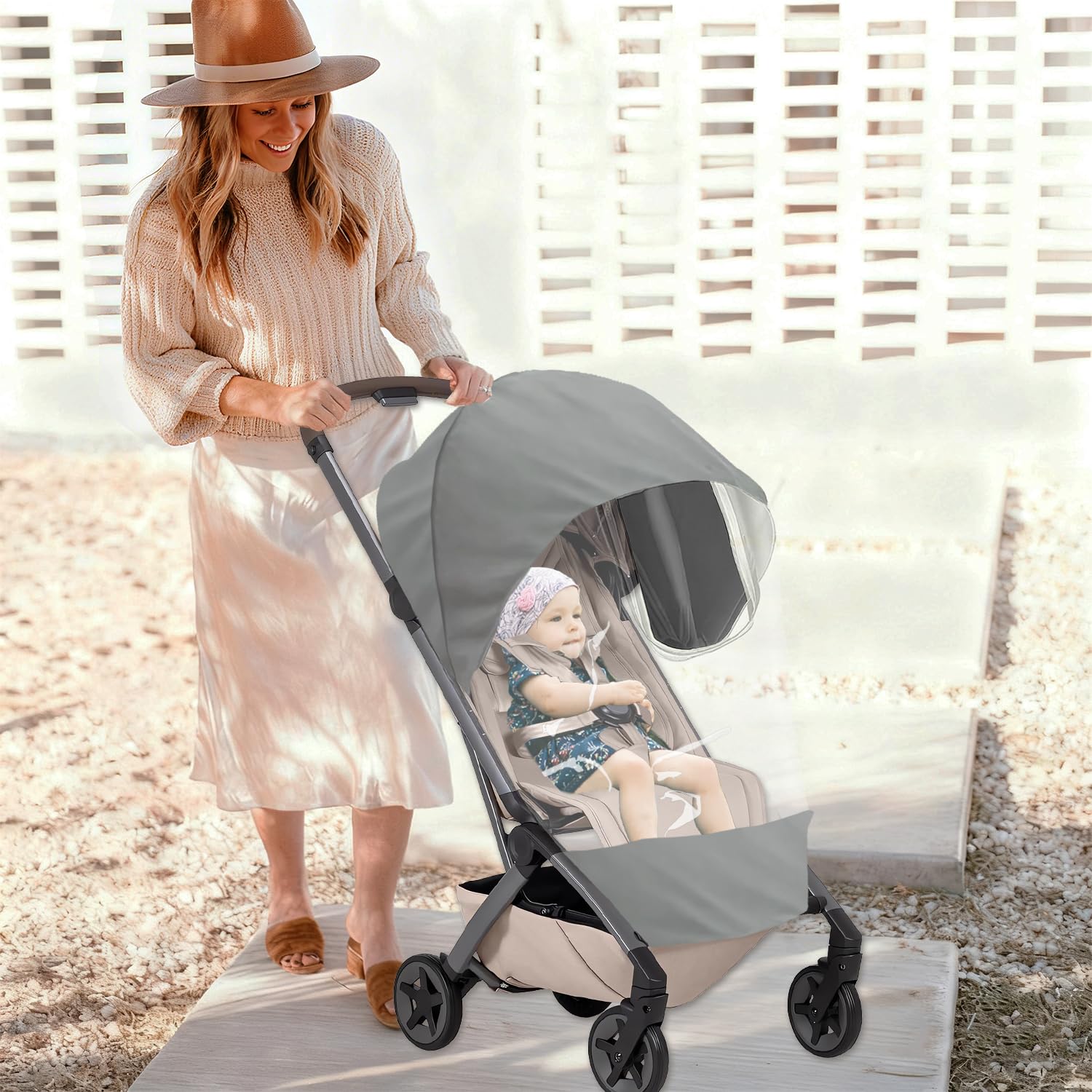 Merrisport clear window view for observing surroundings while protected