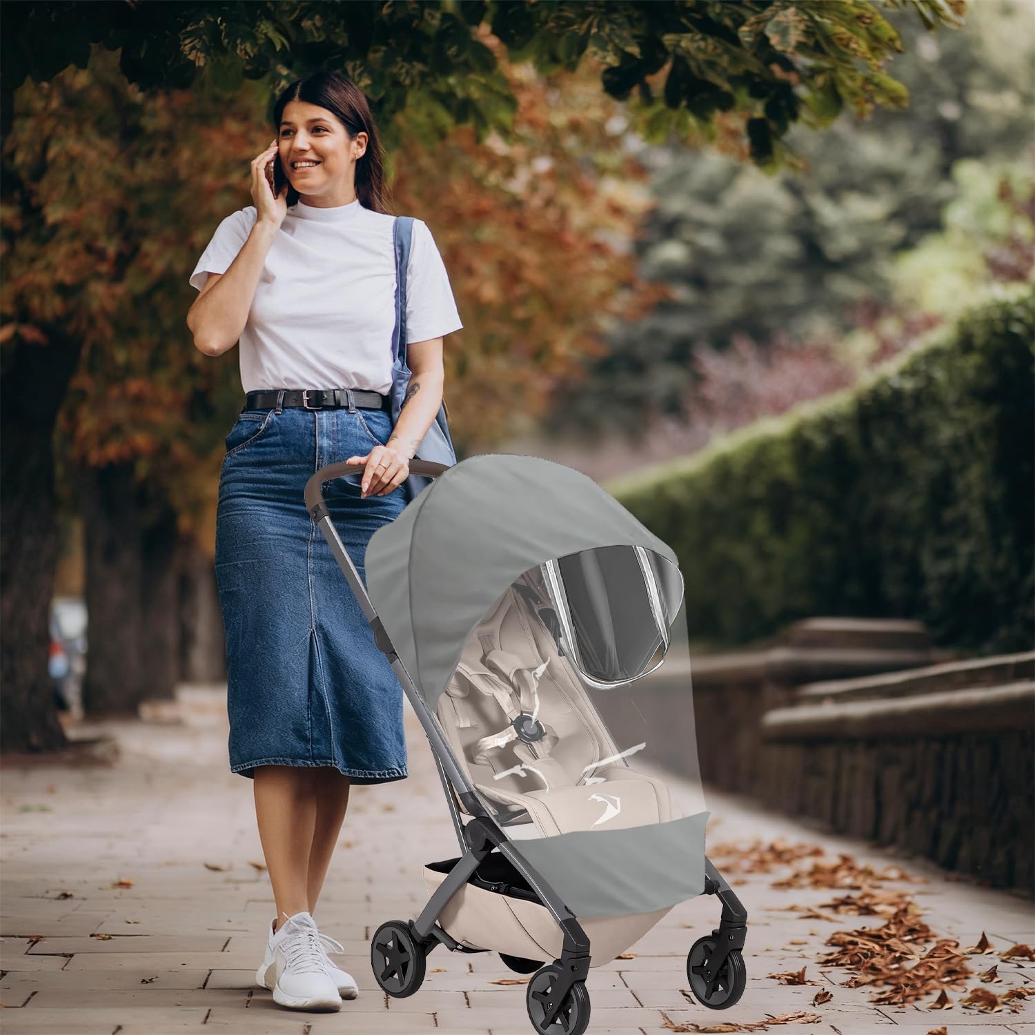 Merrisport front zipper panel allows quick access without removing cover