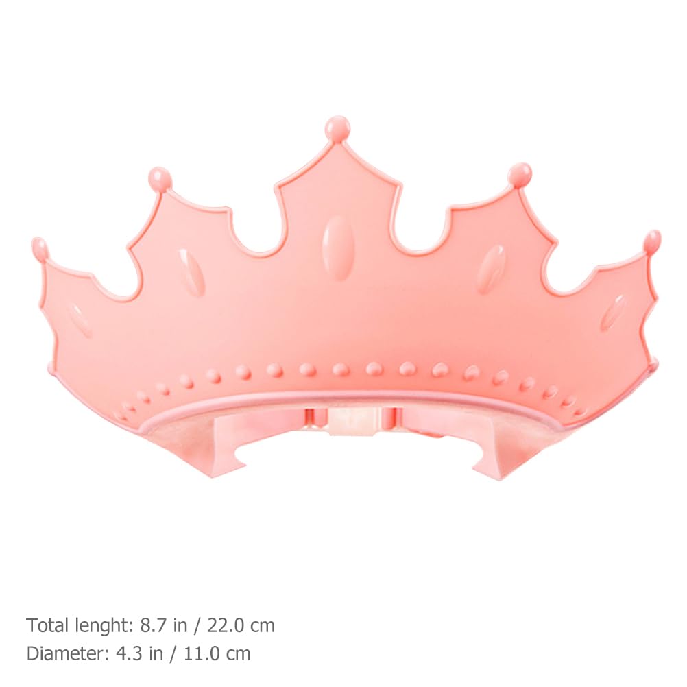 MERRYHAPY adjustable-strap bath cap secures a comfy toddler fit