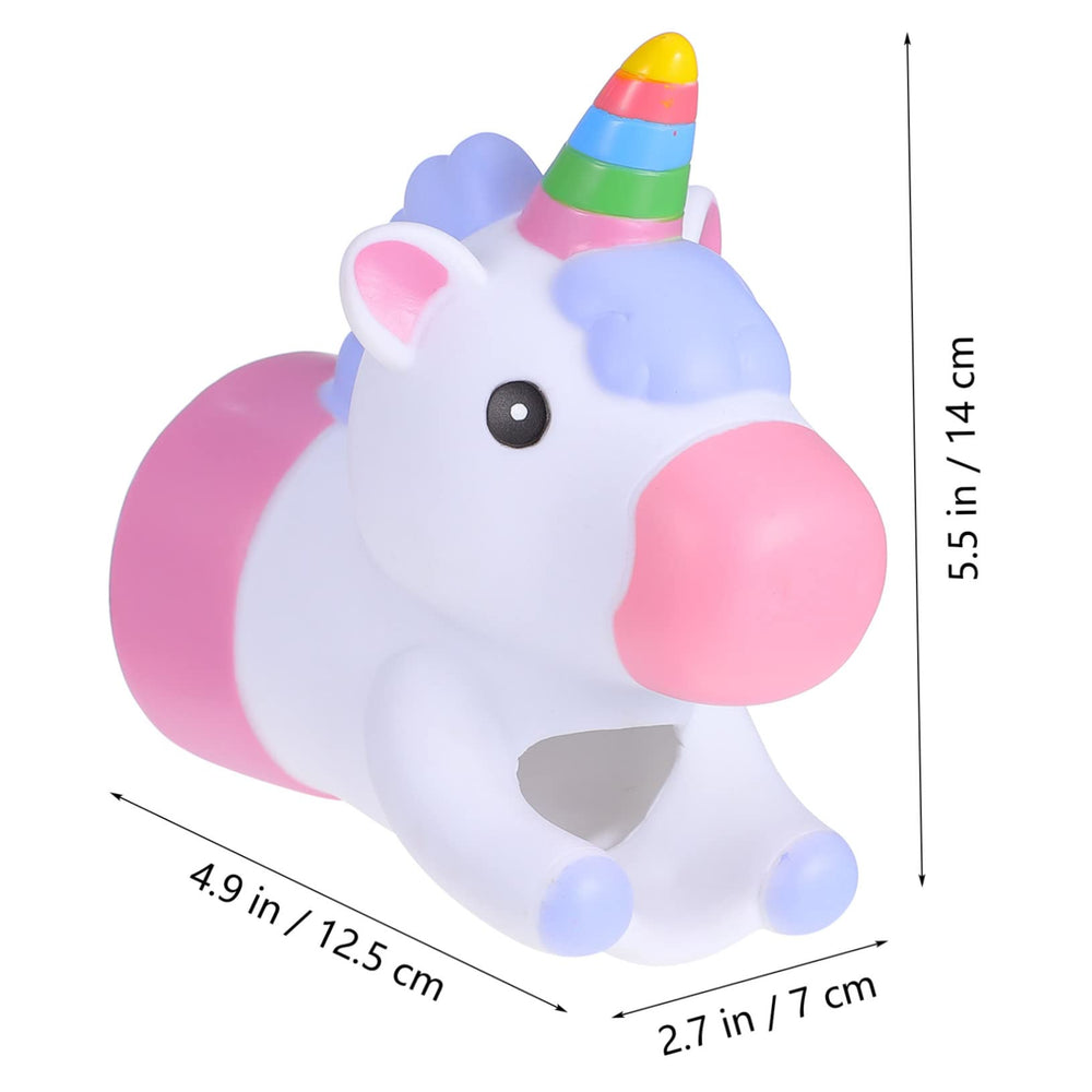 MERRYHAPY packaging view, includes unicorn faucet extender for safe water flow.