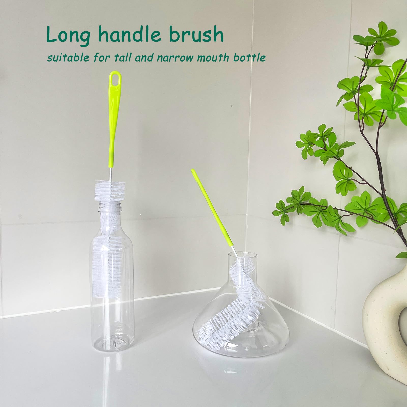 Meruya built-in hanging hole storage keeps brushes organized