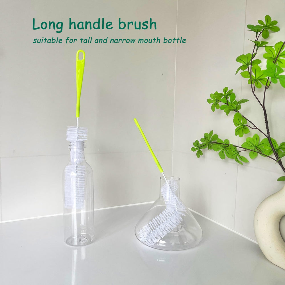 Meruya built-in hanging hole storage keeps brushes organized