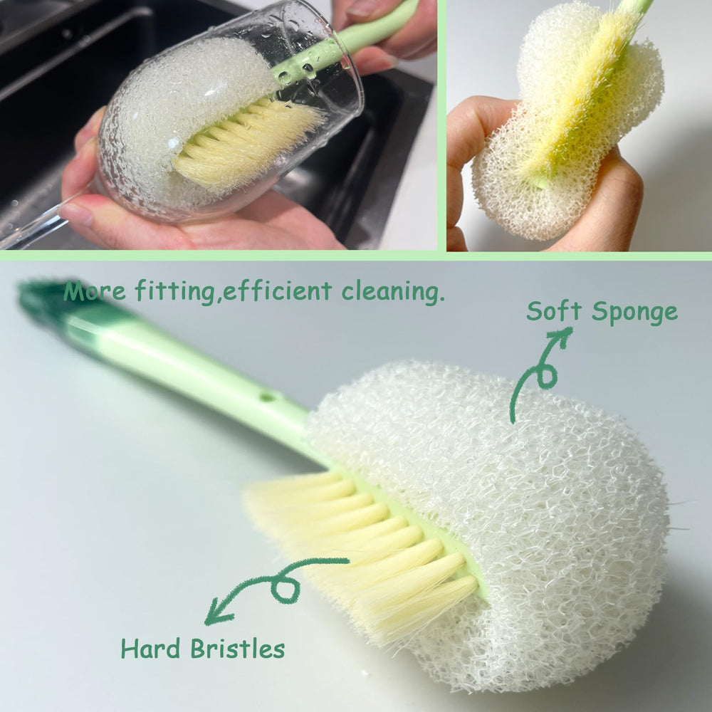 Meruya straw brush targets narrow tubes for smooth straw cleaning