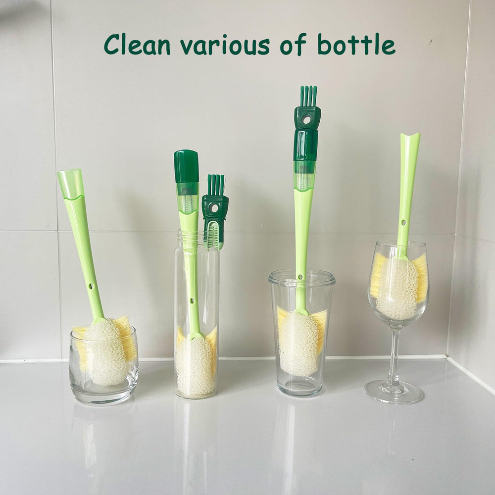 Meruya hanging-hole storage keeps brushes organized on kitchen hooks