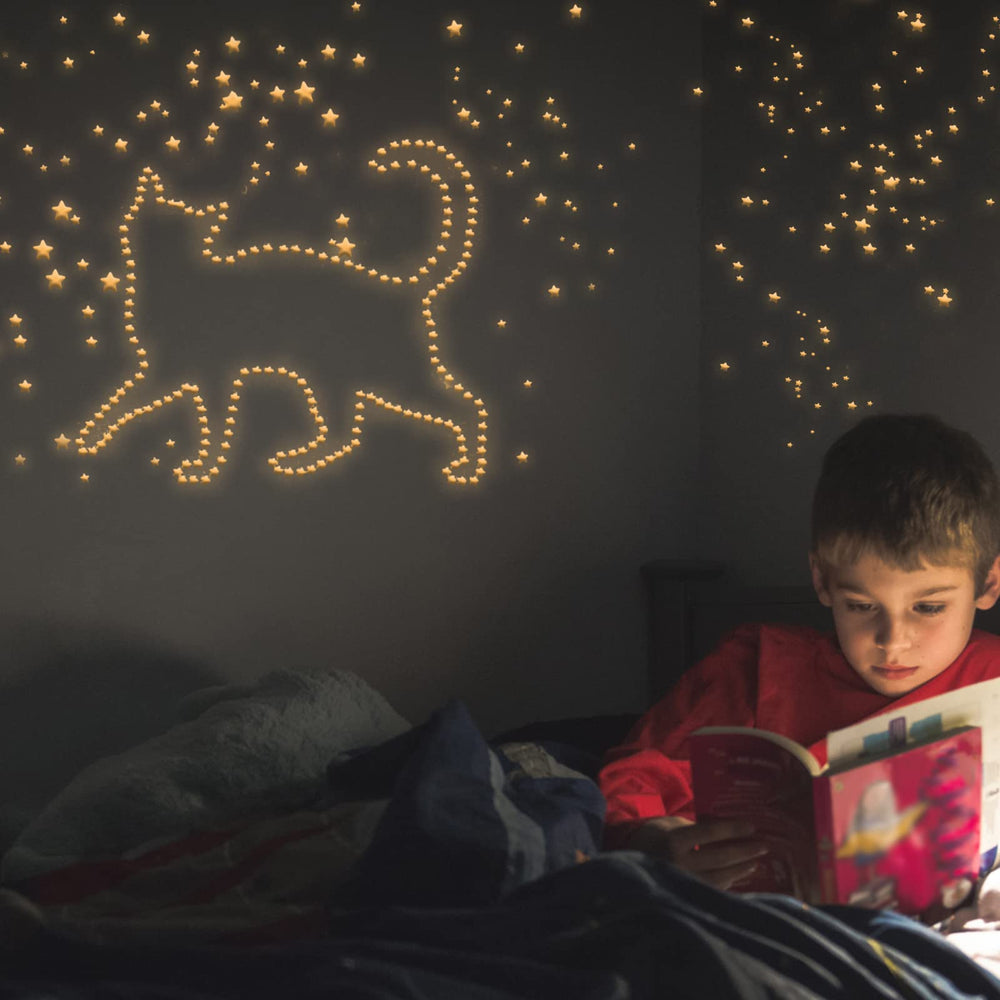 Meschett Glow Stars make a thoughtful gift delivering a fantasy sky indoors.