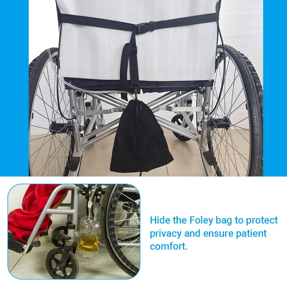 Compatible with manual and electric wheelchairs, walkers, and bed rails.