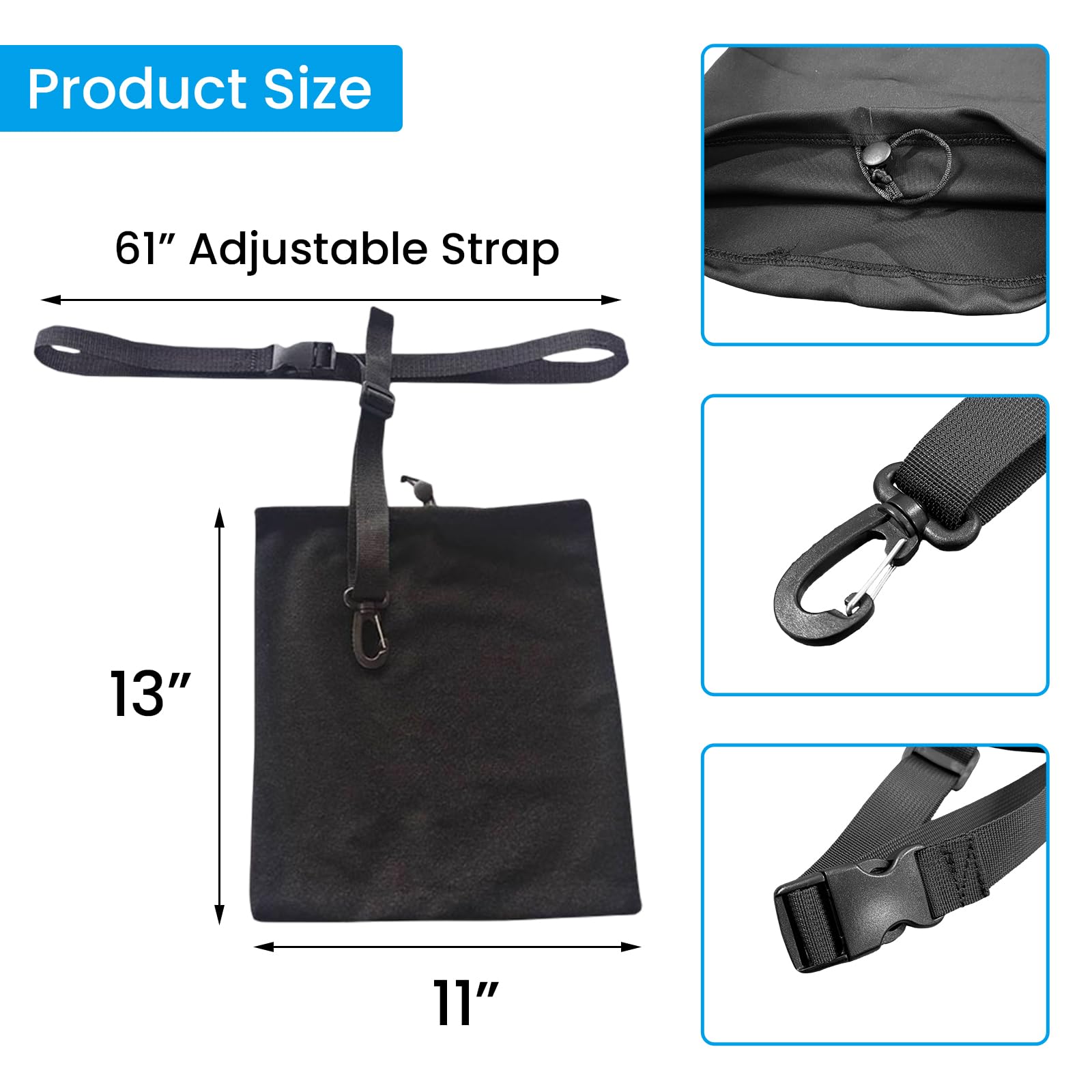 Privacy cover for urinary drainage bag from MESINURS prevents public exposure during travel.