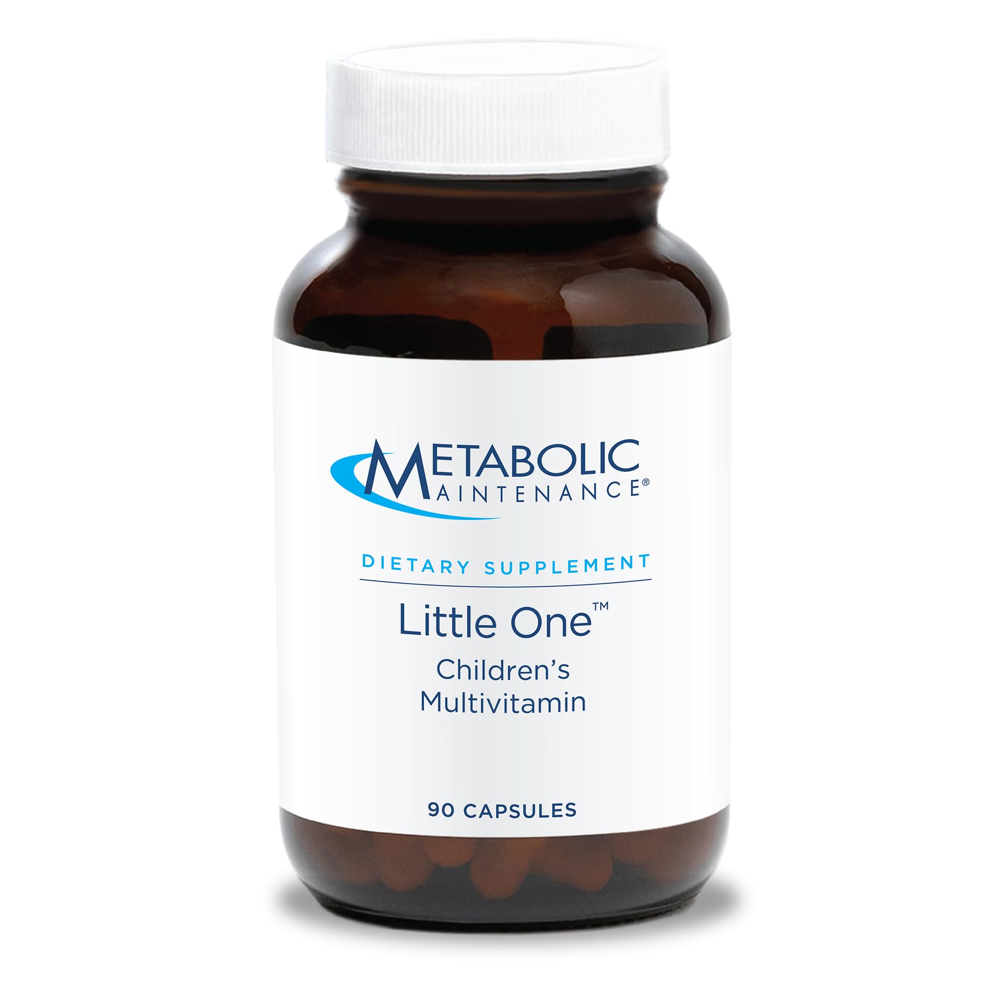 Metabolic Maintenance Little One bottle label showing kid-friendly packaging for easy dosing