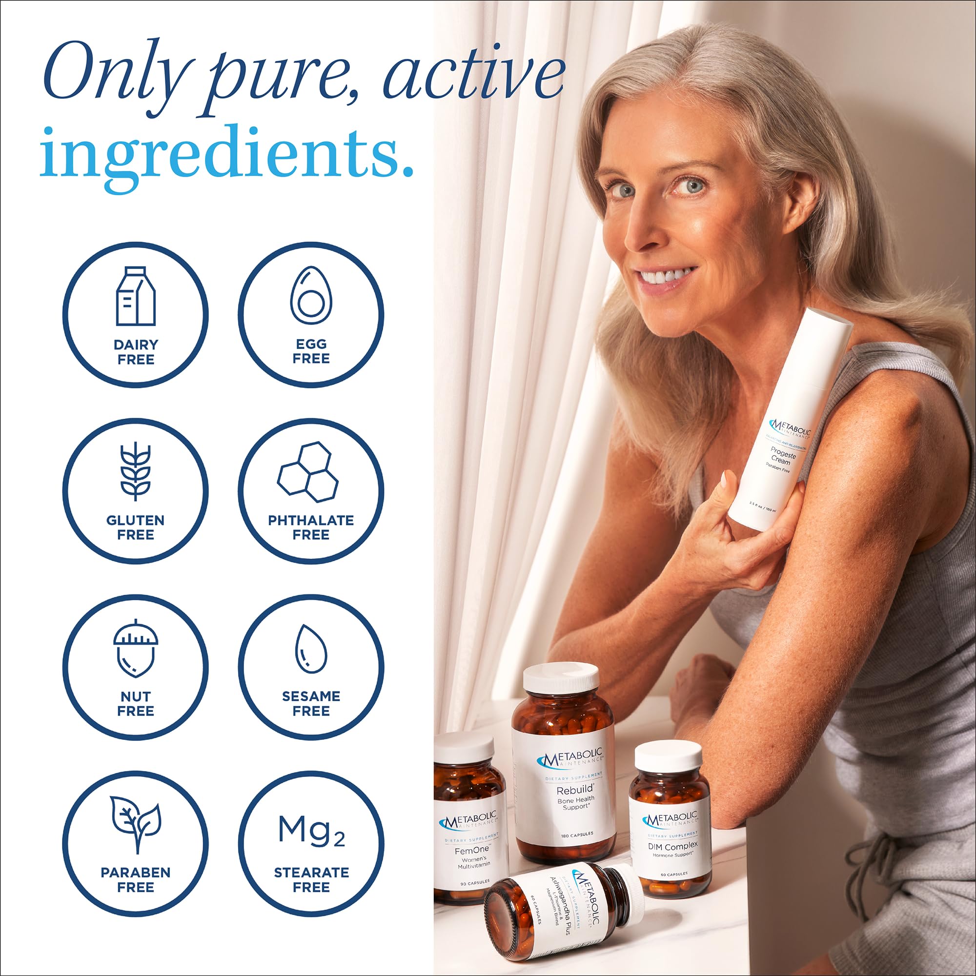 Closeup of Metabolic Maintenance Little One capsules designed for children