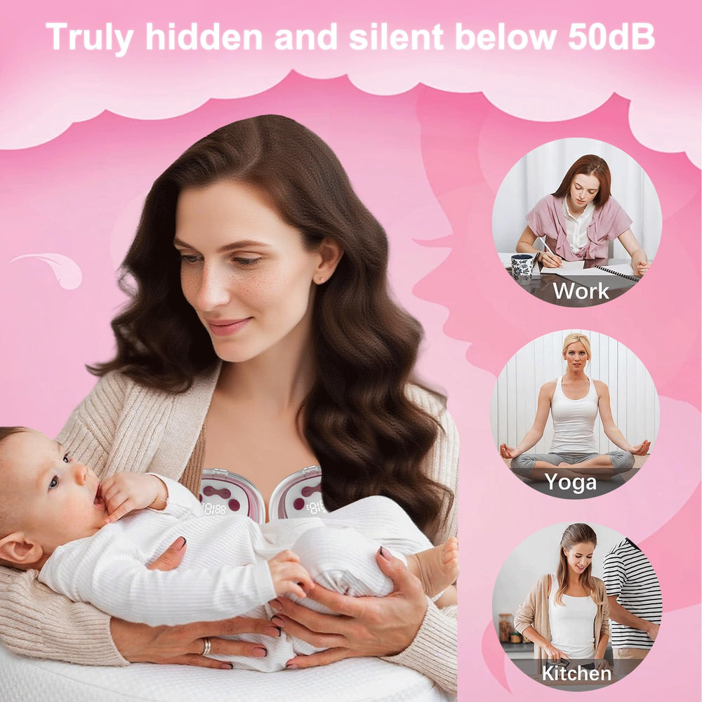 METACHOICE lactation massager with vibration to support pumping sessions
