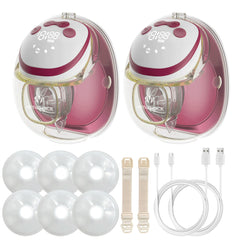 METACHOICE wearable breast pump invisible in bra for hands-free pumping