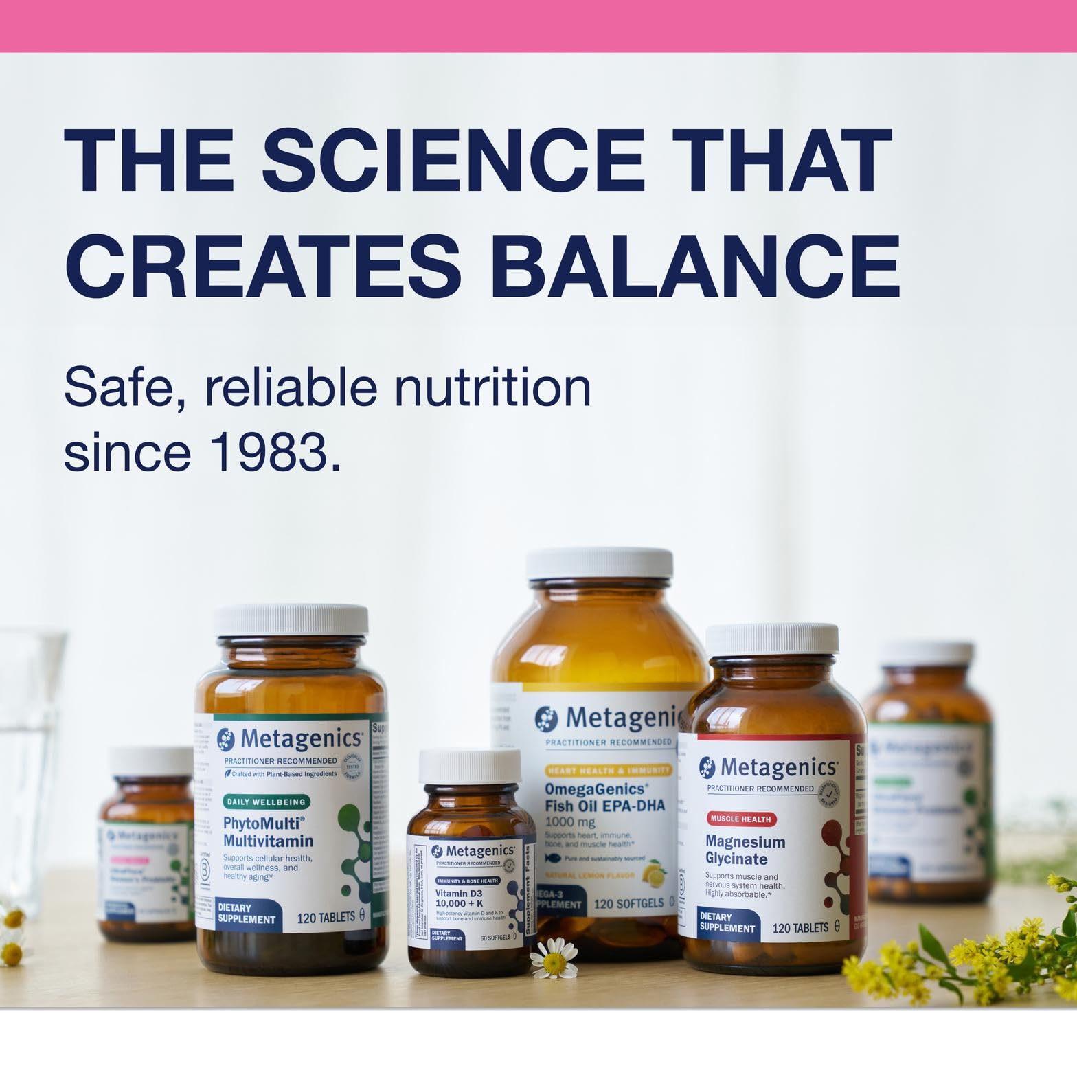 Metagenics Black Cohosh Plus lifestyle scene promoting calmer evenings and mood balance.