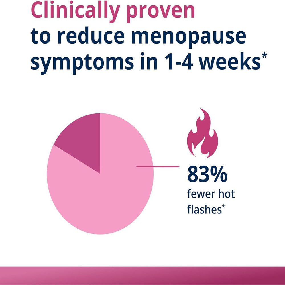 Estrovera packaging box highlights clean hormone-free formula.