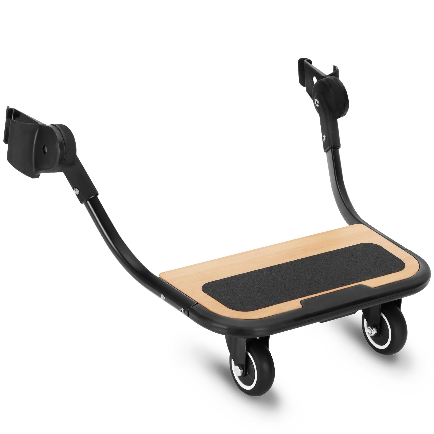 METALBEE piggyback ride-along board on Vista 2015-2019 enables two-child sharing on one stroller.