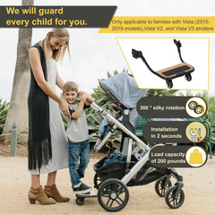 METALBEE Vista V3 compatibility board with smooth setup for trips with kids.