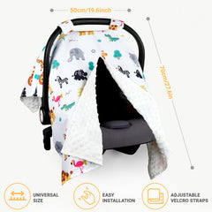 Metplus cover with Velcro straps for quick attachment to a carrier